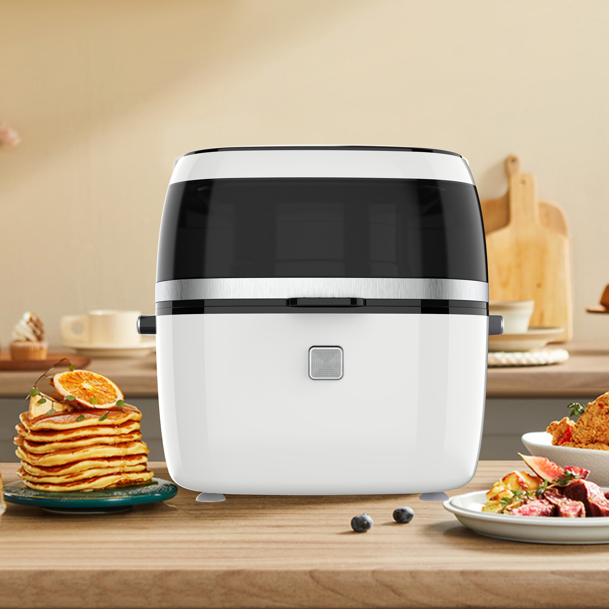 MMXXII Top Toenum Panel Piscis Temperature Electric Aeris Fryer Coquendo Machina Yyzg, 650a