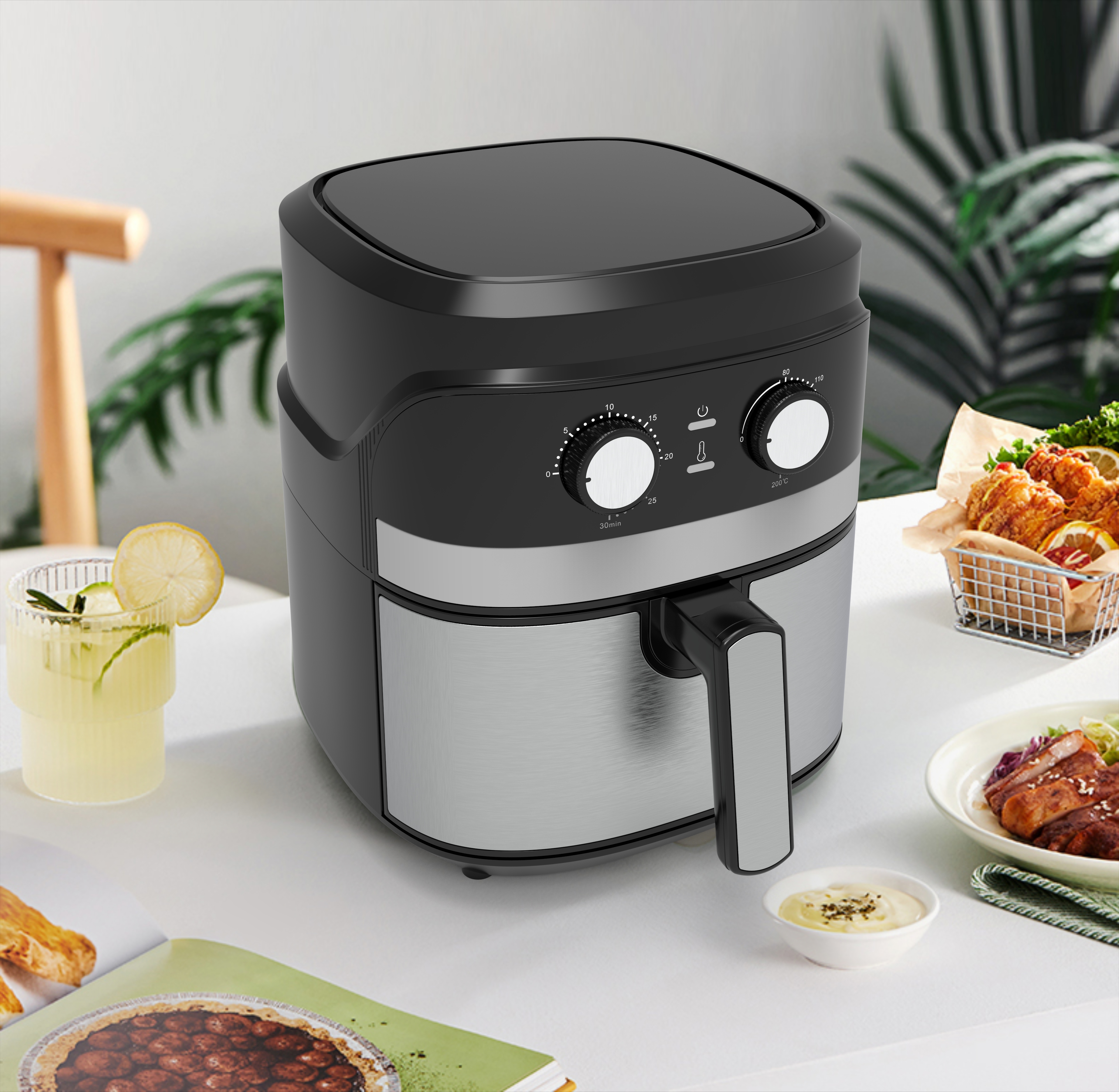 Culina Aeris Fryer: Quid manducare salubrius per retinendi magis nutrimentum?